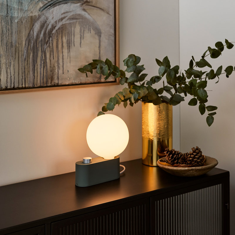 Sphere IV Table Lamp, Sage Green