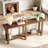 70.9" W Solid Wood Console Table-536911743