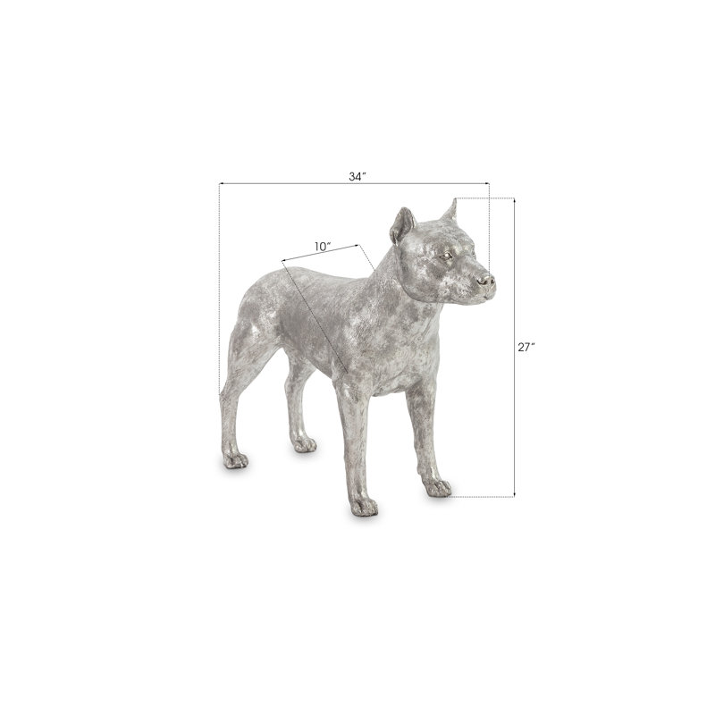 Animals Pit Bull Statue