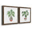 Boho Greenery I - ensemble de 2 peintures-175127676-175127679