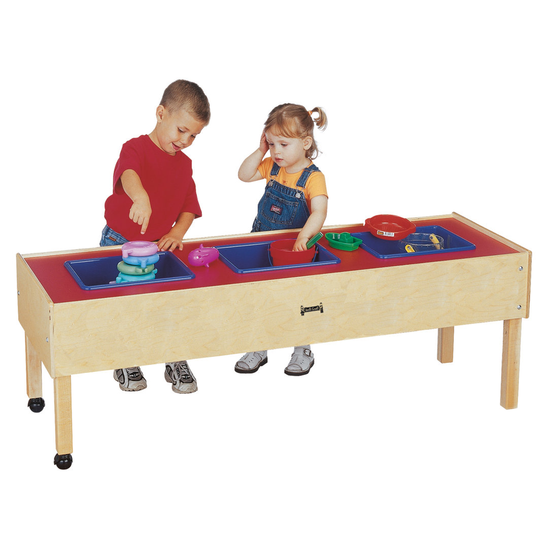 Jonti-Craft® Toddler 3 Tub Sensory Table Jonti-Craft