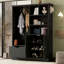Arbre d'entrée multifonctionnel avec tablettes et tiroirs de rangement, armoire à chaussures élégante avec banc, portemanteau moderne avec crochets pour les entrées de couloir-2097721642