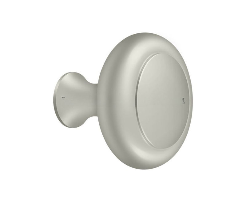 Mushroom Knob, Brushed Nickel