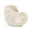 Textured Beige 8.5X5.5X6.3 Inches Sand And Cement Shell Planter, Suitable For Hyacinth Planting Planter With Surface, Great Displays