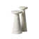 Mabel Nesting End Tables-Veined White Marble