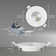 4'' Dimmable IC Rated LED Canless Recessed Lighting Kit