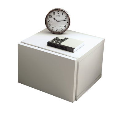 Gavan 114.3cm W Particle Board / Chipboard Bedside Table