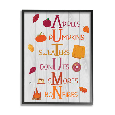 Lettres d'automne - mots saisonniers - 215