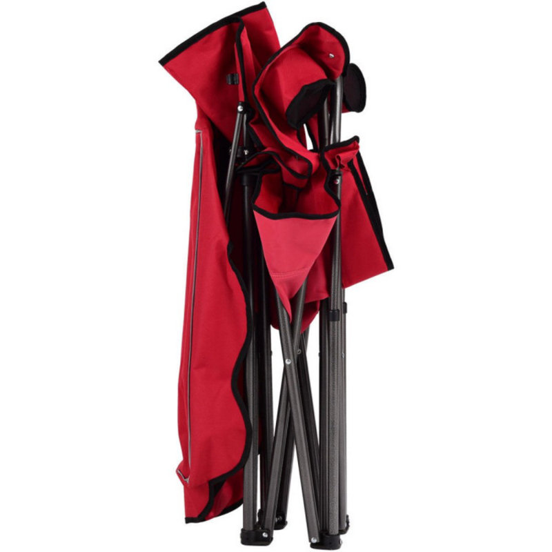 Portable Folding Beach Canopy Chair With Cup Holders