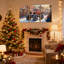 «Christmas Christmas Monster Truck Parade Snowy Street Scene», ensemble de 3 impressions d'art sur toile-1001708123
