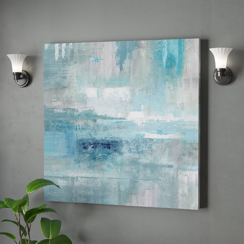 «Bay View» - reproduction d'art, Toile tendue, H 16 po x l 16 po x P 1,5 po