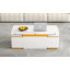 Table basse à plateau relevable avec 4 tabourets de rangement, table basse moderne avec plateau pliable, table basse réglable multifonctionnelle pour le salon-1056741547