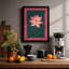 Lotus Bloom Botanical - Framed Print-2089366680-2089366679