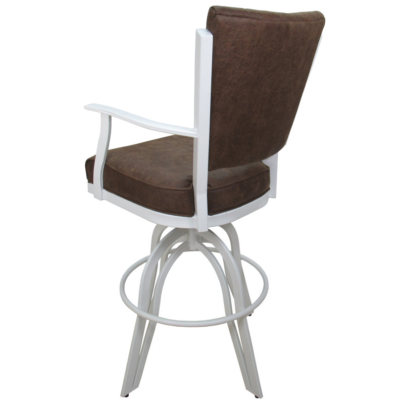 Northwest Elk - White, Elk, Bar Stool (30” Seat Height), White