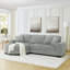 Canapé-lit modulaire rembourré en velours Corduroy-1715880907
