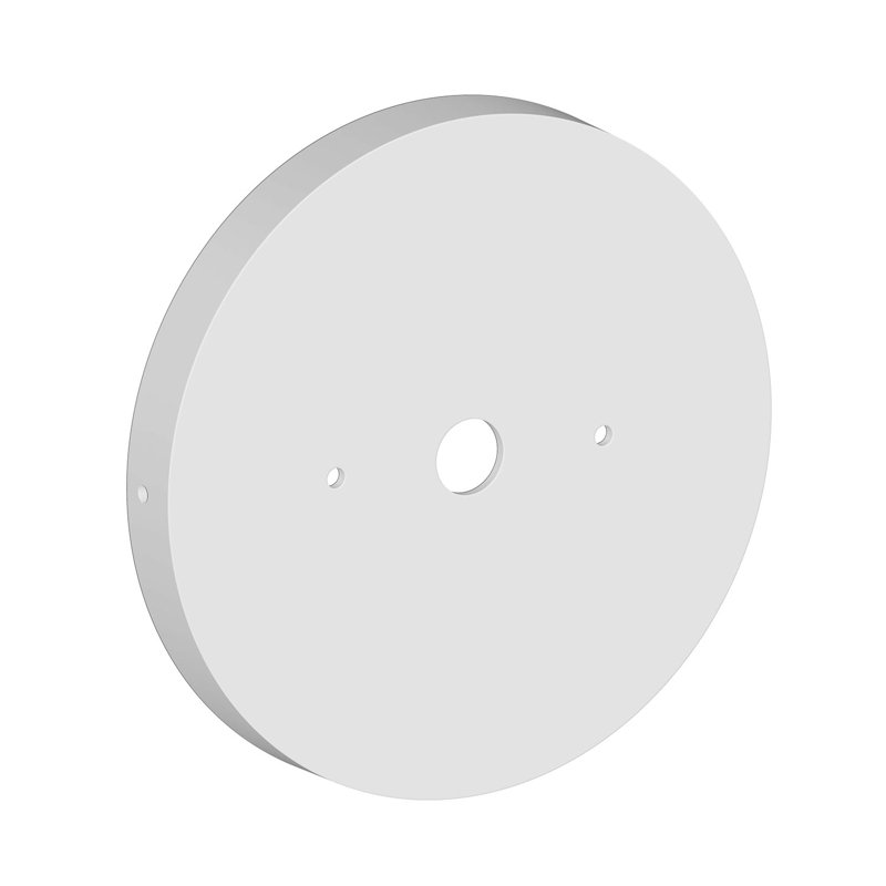 Ensemble de plaques murales optionnelles 4,5 po Fino, Blanc satiné