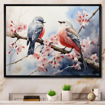Asian Art Sumi Bird Serenity IV " Asian Art Sumi Bird Serenity IV "