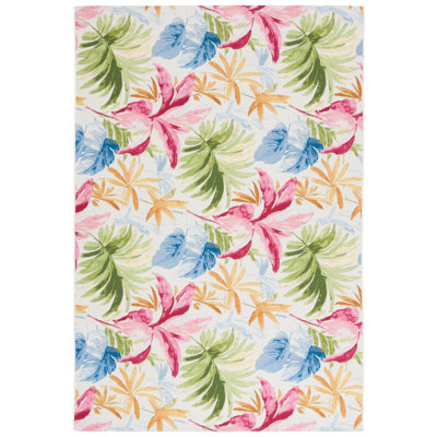 Alyena Performance Performance Floral Indoor/Outdoor Area Rug