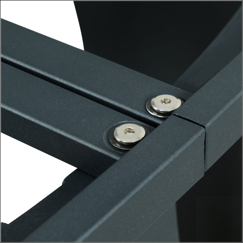 Table repas, Noir / blanc, H 29,53 po x L 70,86 po x l 35,43 po