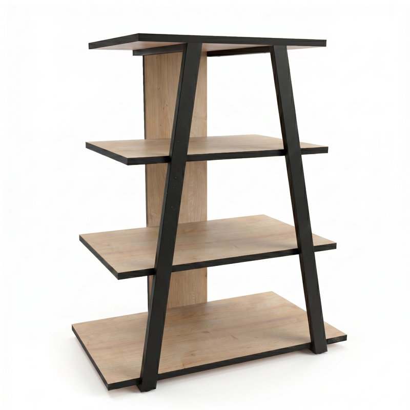 TV Stand for TVs up to 24", Oak - Black