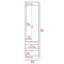 Armoire 2 tiroirs