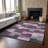 Premium Machine Washable Fehr Merlot Rug-1886688135