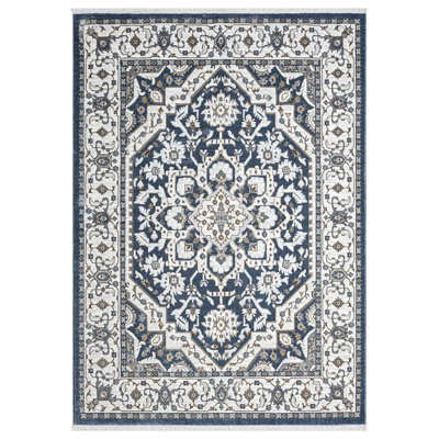 Carllene Area Rug with Non-Slip Backing