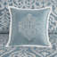 Édredon très grand / argenté - Tissage texturé magnifique, 1 et 2 coussins décoratifs, jupe de lit, coussins brodés, facile d'entretien, rembourrage-121405834