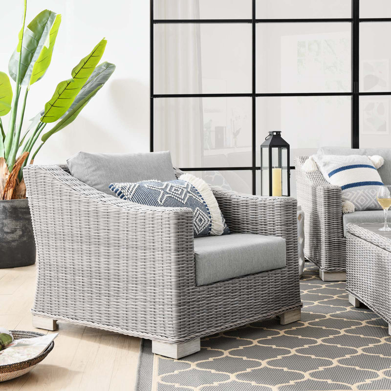 Fauteuil Modway Conway, gris