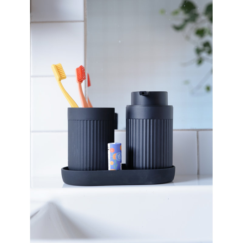 Soap dish/jewelry tray , black