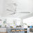Nicola 3-Blade Dimmable Modern Ceiling Fan-89080373