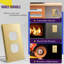 Plaques murales sans vis ENERLITES - Rectangle, or-91290702-132282283