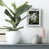 Silver Framed Paper