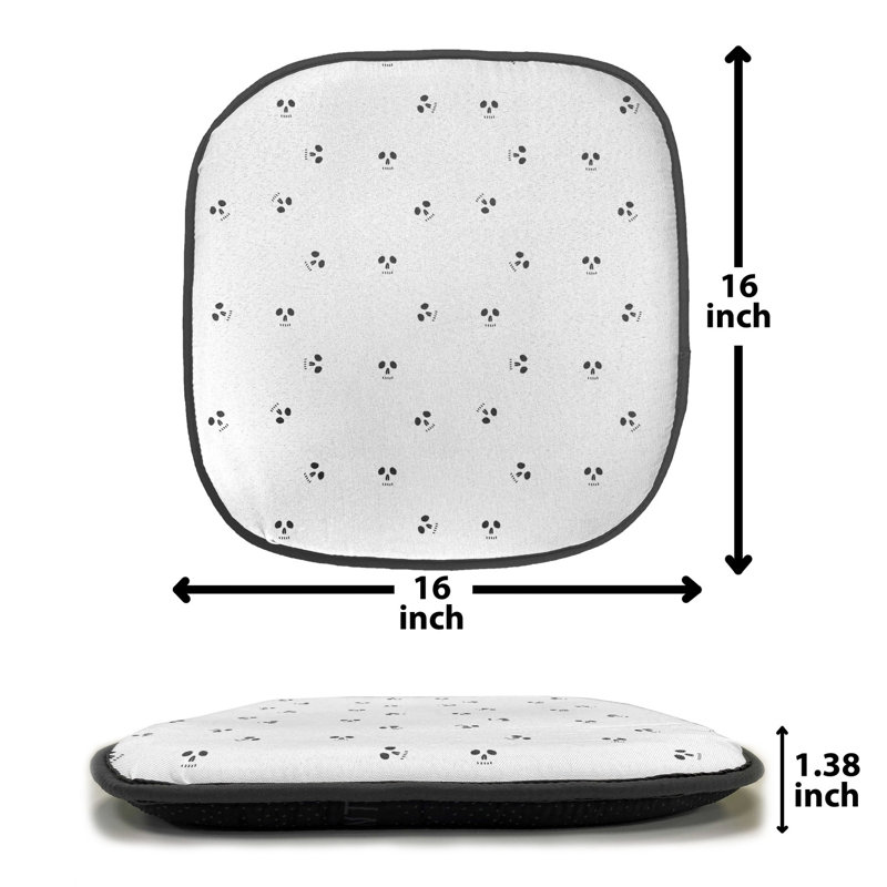 Outdoor 1.38'' Dining Chair Seat Cushion