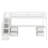 Twin Size Loft Bed With Built-In Desk And Drawer-1080563638