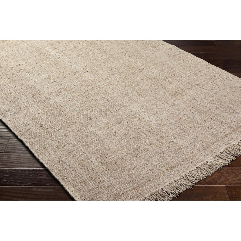 Besjan Hand Tufted Wool Rug, Rectangle 5' x 7'6"