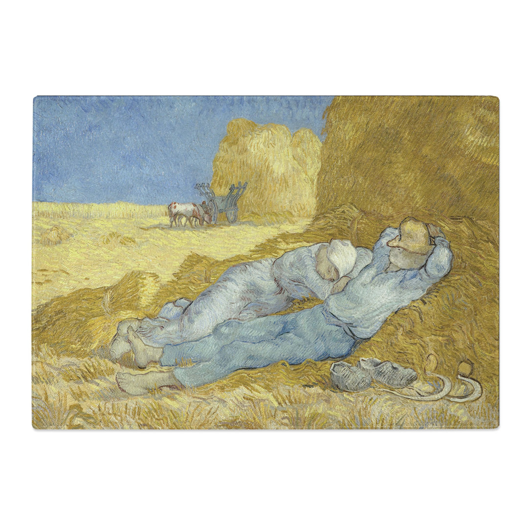 The Siesta by Vincent Van Gogh Chopping Board