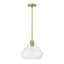 Luminaire suspendu 1 lumière 12,5 po Elaris-124505374-124505375