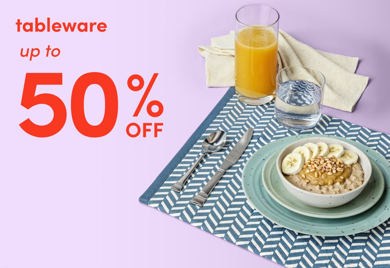 tableware clearance