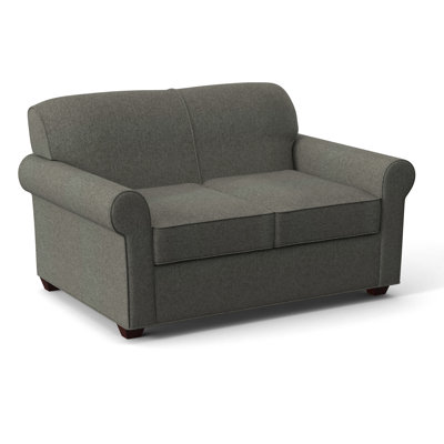 Finn 59" Rolled Arm Sofa Bed Loveseat with Reversible Cushions