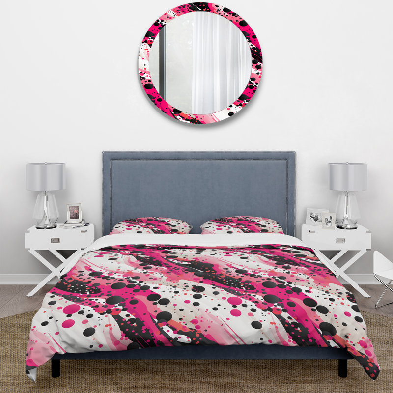 Ensemble de housse de couette Popart, Housse de couette pour très grand lit et 2 très