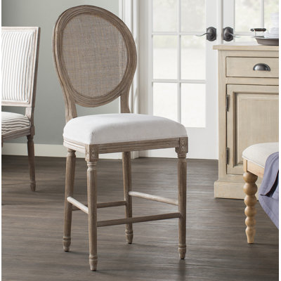 Tabouret de bar rembourré Duffield
