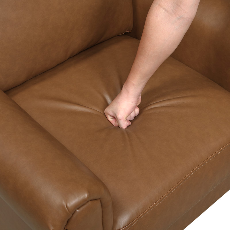 Ensemble de salon Krueger, 3 Pcs: Chair, Loveseat, Sofa, Brown