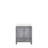 Distressed Grey Bath Vanity 30 In. W X 22 In. D, With Carrara Marble Top