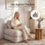 Canapé-lit convertible 35 po Bonless, fauteuil d'appoint en velours côtelé et canapé-lit en mousse haute densité pour petits espaces-1097214626