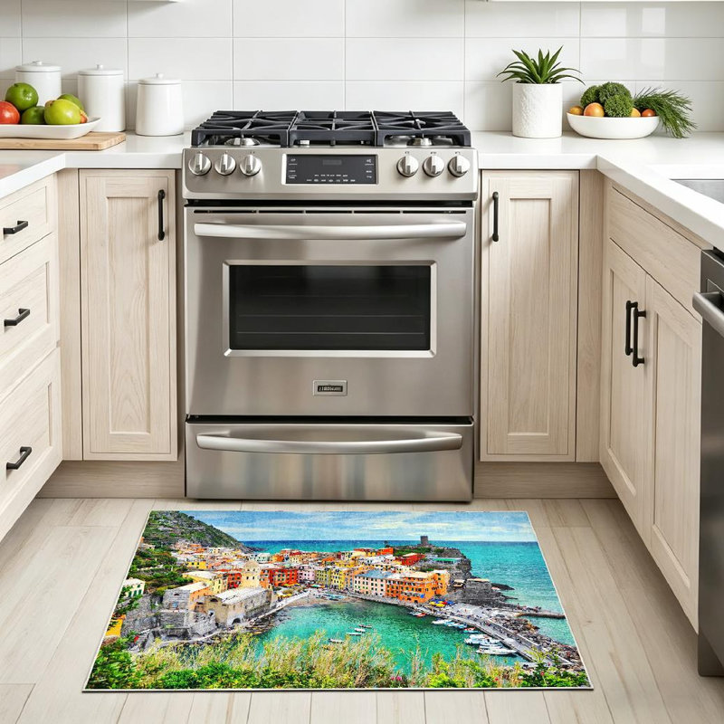 Magnifique tapis d'intérieur transparent lavable à la machine, magnifique, Rectangle 32" x 47"
