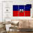Borges Wood Haiti Flag-108141149