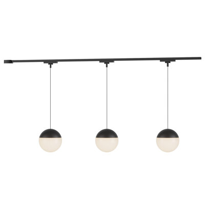 Monae 81-in Gold dimmable LED Trilo Ceiling Kit