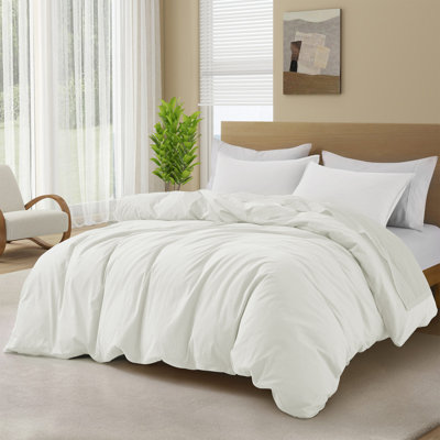 Ensemble de housse de couette en coton