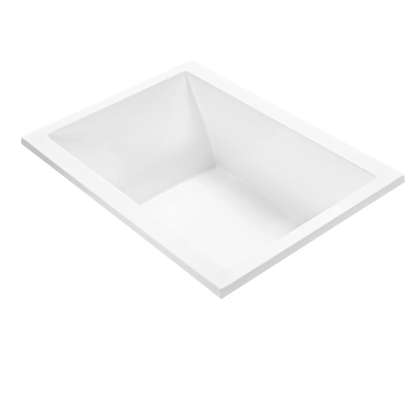 Andrea® 12 59.75" Whirlpool Bathtub, White
